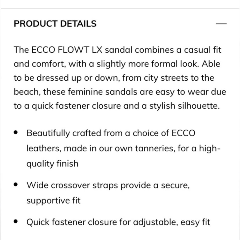 Ecco Flowt LX Women's Sandals - Black - Picture 5 of 10